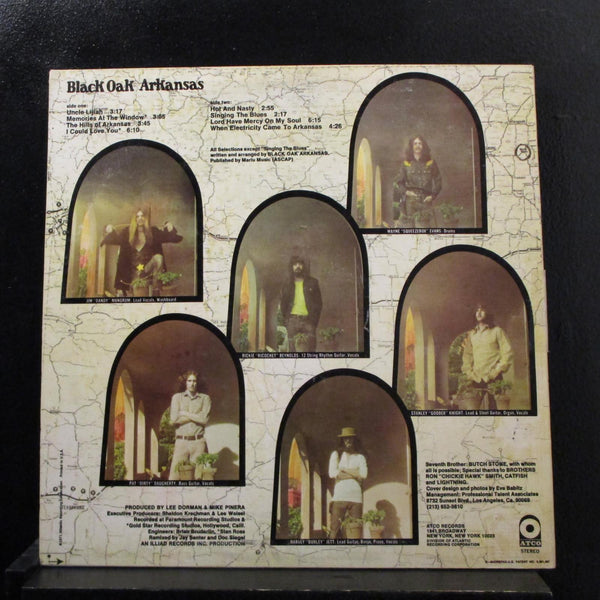 Black Oak Arkansas - Black Oak Arkansas LP VG+ SD 33-354 ATCO Yellow Lbl Record - Shuga Records