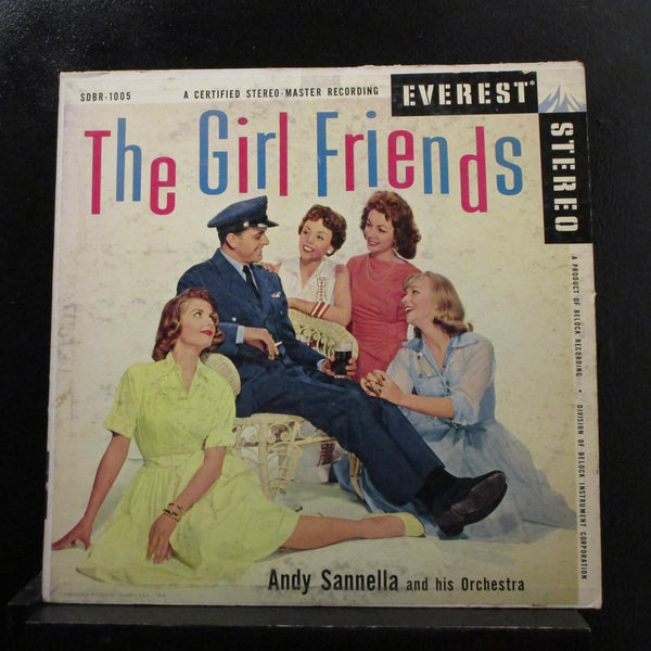 Andy Sannella And His Orchestra - The Girl Friends LP VG+ SDBR 1005 1st Belock - Shuga Records