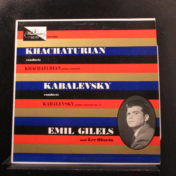 Emil Gilels, Lev Oborin - Khachaturian / Kabalevsky LP VG+ XWN 18356 Mono 1956 - Shuga Records