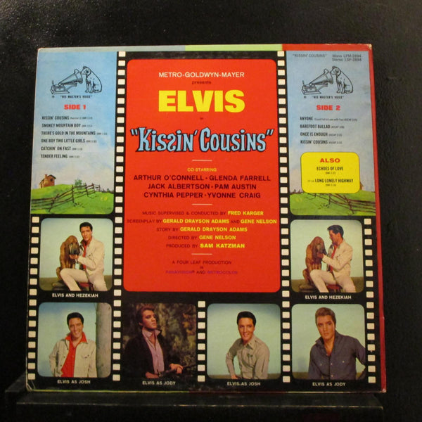 Elvis Presley - Kissin' Cousins LP VG+ LPM 2894 RCA 1964 Mono Canada Vinyl - Shuga Records