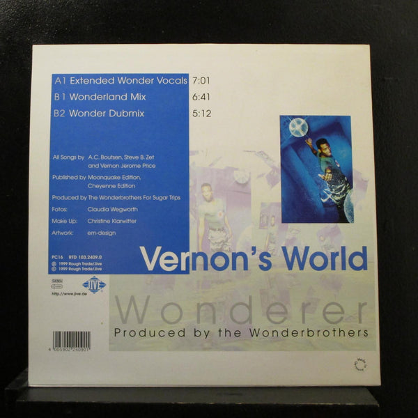 Vernon's World - Wonderer 12" Mint- RTD 103.2409.0 Germany Vinyl Record - Shuga Records