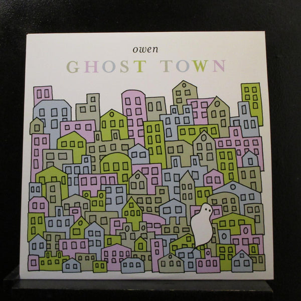 Owen - Ghost Town LP Mint- PRC-224-1 Limited Clear Vinyl Record w/Insert - Shuga Records