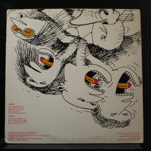 Offenbach - Offenbach LP VG+ SP-9027 White Promo Canada 1977 Vinyl Record - Shuga Records