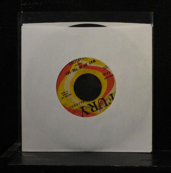 Starlites - Valarie / Way Up In The Sky 7" VG Vinyl 45 1960 Fury 1034 label wear - Shuga Records