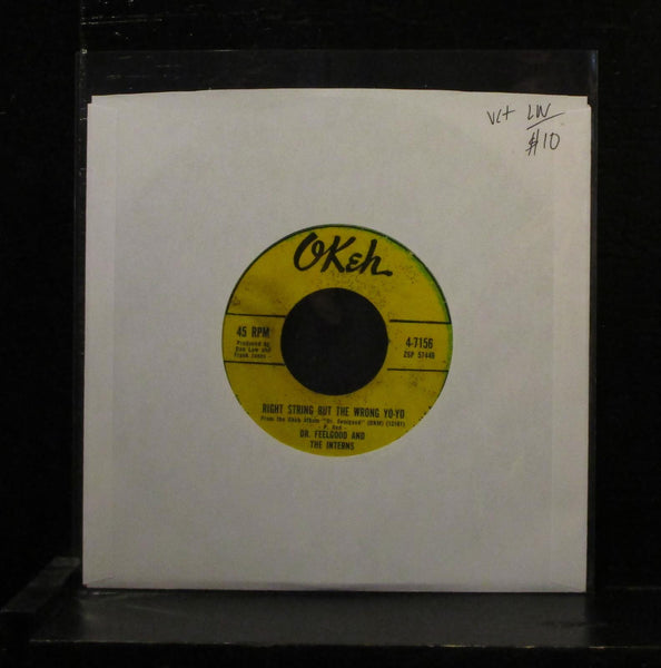 Dr. Feelgood & The Interns - What's Up, Doc 7" VG+ Vinyl 45 4-7156 label wear - Shuga Records