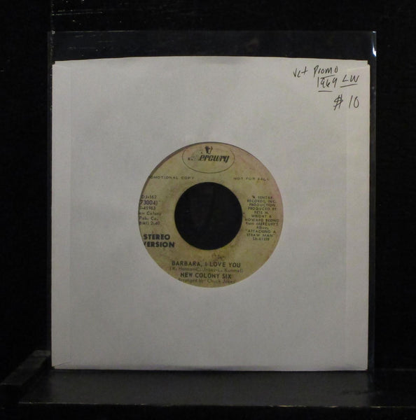 The New Colony Six - Barbara, I Love You 7" VG+ Promo Vinyl 45 73004 label wear - Shuga Records