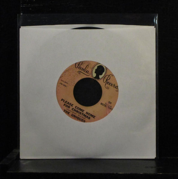 The Uniques - Please Come Home For Christmas 7" VG+ Vinyl Paula 255 label wear - Shuga Records