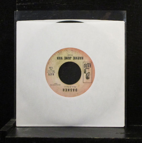 Harvie June Van - Natavidad / Dasher 7" VG+ Promo Vinyl 45 Kapp K-875 label wear - Shuga Records