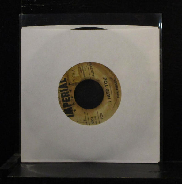 Rick Nelson - It's Up To You / I Need You 7" VG+ Promo Vinyl 45 5901 label wear - Shuga Records