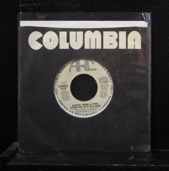 Earth, Wind & Fire - After The Love Has Gone 7" VG+ Promo Vinyl 45 ARC 3-11033 - Shuga Records