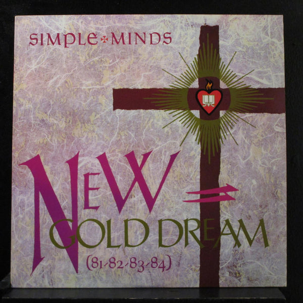 Simple Minds - New Gold Dream (81-82-83-84) LP Mint- SP-6-4928 Gold/Purple Vinyl - Shuga Records