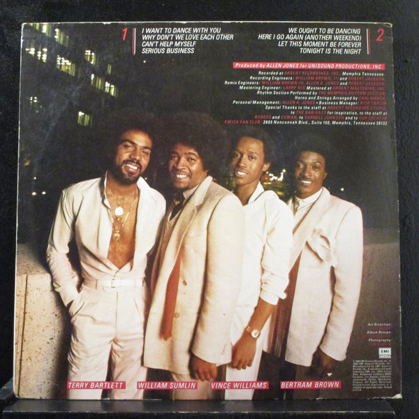 Kwick - Kwick LP VG+ SW-17025 EMI America 1980 USA Vinyl Record - Shuga Records