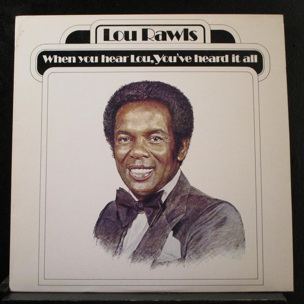 Lou Rawls - When You Hear Lou You've Heard It All LP Mint- JZ 35036 Vinyl Record - Shuga Records