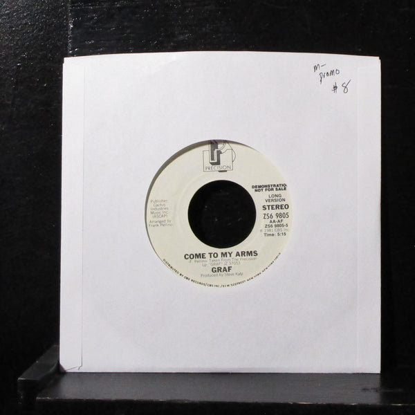 Graf - Come To My Arms 7" Mint- Promo Vinyl 45 Precision ZS6 9805 USA 1981 - Shuga Records