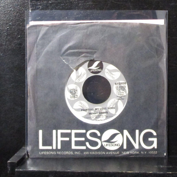 Henry Gross - Painting My Love Song / String Of Hearts 7" Mint- Vinyl LS 45023 - Shuga Records