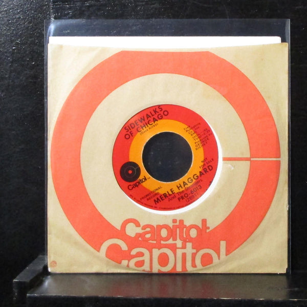 Merle Haggard & The Strangers - I Can't Be Myself 7" VG+ Promo Vinyl 45 2891 - Shuga Records