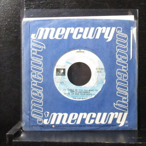 Gap Band - I Don't Believe You Want To... 7" Mint- Promo Vinyl 45 Mercury 76037 - Shuga Records