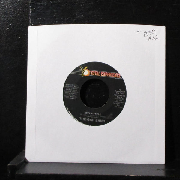 The Gap Band - Beep A Freak 7" Mint- Promo Vinyl 45 TES1-2405-DJ USA 1984 - Shuga Records