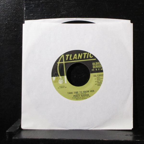 Percy Sledge - Warm And Tender Love 7" Mint- Vinyl 45 Atlantic OS-13022 USA - Shuga Records