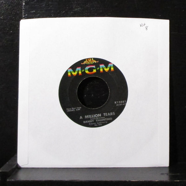 Danny Valentino - Biology / A Million Tears 7" VG+ Vinyl 45 MGM K12881 USA 1960 - Shuga Records