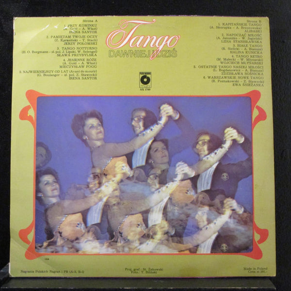 Various - Tango Dawniej Dzis LP VG+ SX 1760 Poland USA 1979 Vinyl Record - Shuga Records