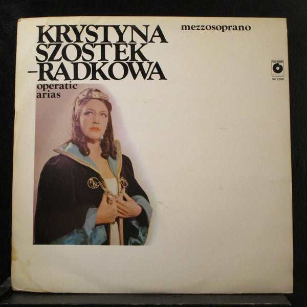 Krystyna Szostek-Radkowa - Operatis Arias LP VG+ SX 2380 Poland Vinyl Record - Shuga Records
