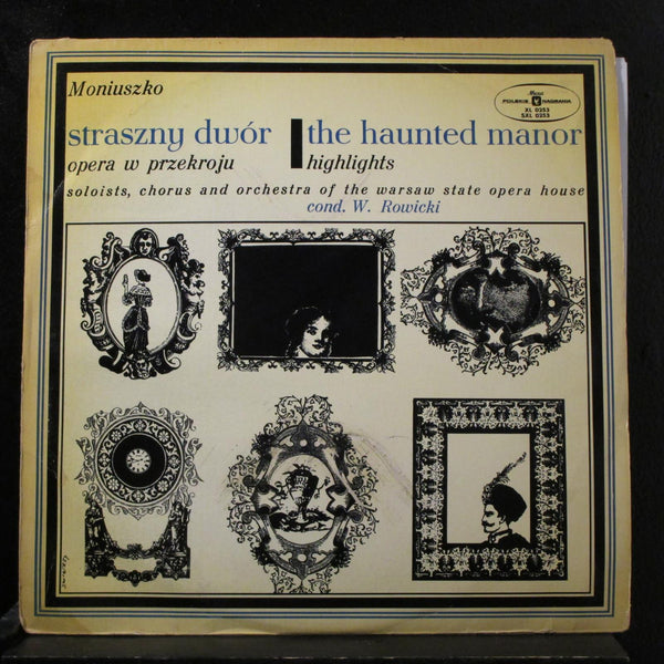 Moniuszko, W. Rowicki - Straszny Dwr = The Haunted Manor LP VG SXL 0253 Poland - Shuga Records
