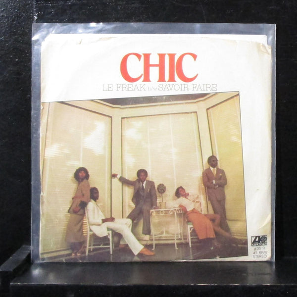 Chic - Le Freak / Savoir Faire 7" VG+ Vinyl 45 Atlantic 3519 USA 1978 - Shuga Records