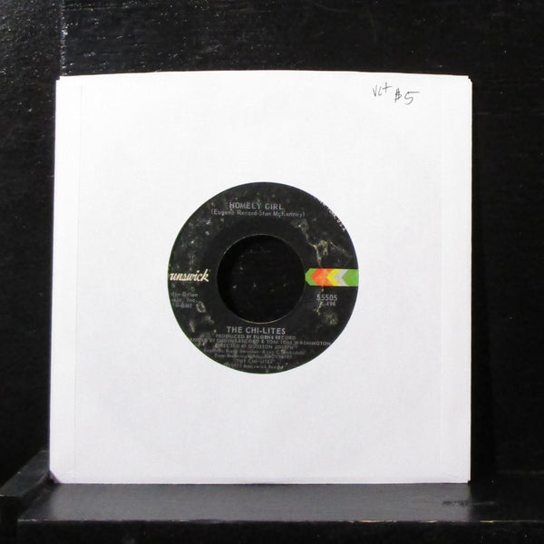 Chi-Lites - Homely Girl / I Never Had It So Good 7" VG+ Vinyl 45 Brunswick 55505 - Shuga Records