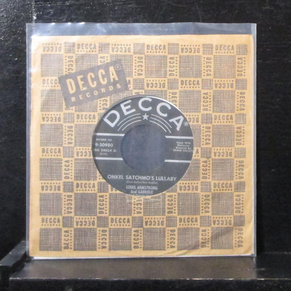 Louis Armstrong - Onkel Satchmo's Lullaby / Only You 7" Mint- Vinyl 45 9-30980 - Shuga Records