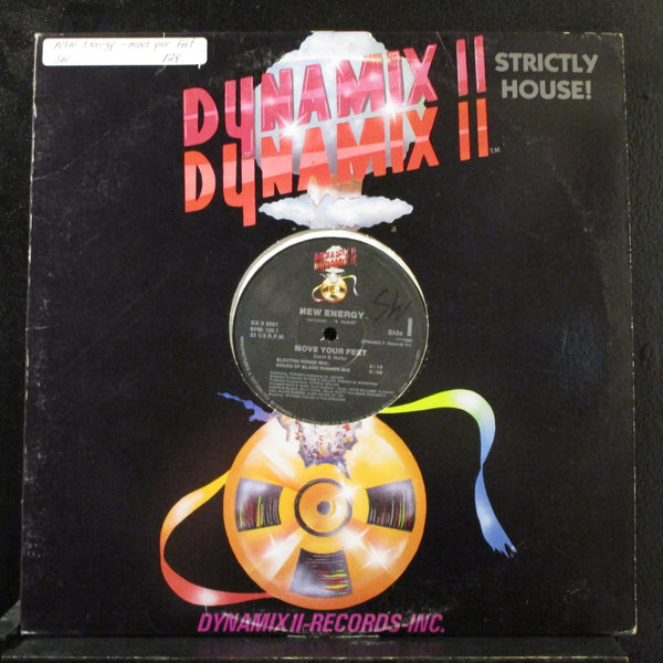 New Energy Featuring K Suave - Move Your Feet 12" VG+ DX II 5001 Acid House - Shuga Records