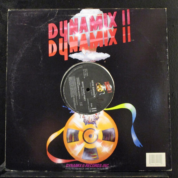 New Energy Featuring K Suave - Move Your Feet 12" VG+ DX II 5001 Acid House - Shuga Records