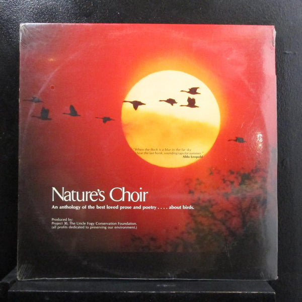 William Barber, Various - Nature's Choir LP New Sealed F-313 Vinyl Record w/Book - Shuga Records