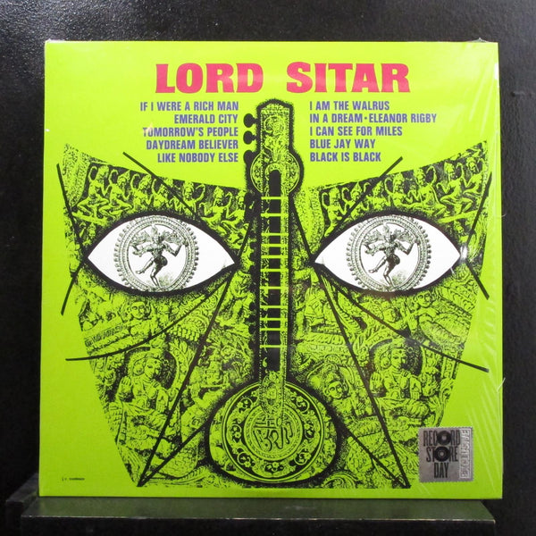 Lord Sitar - Lord Sitar LP Mint- SCX 6256 Green 180 Gram Vinyl Record RSD 2015 - Shuga Records