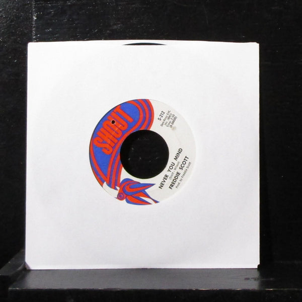 Freddie Scott - Am I Grooving You / Never You Mind 7" Mint- Vinyl 45 Shout S-212 - Shuga Records