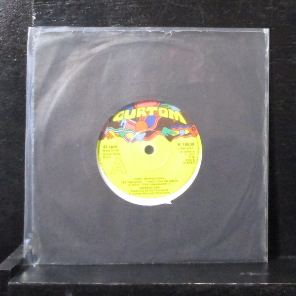 Impressions - First Impressions / Old Before My Time 7" VG+ Vinyl 45 K 16638 UK - Shuga Records