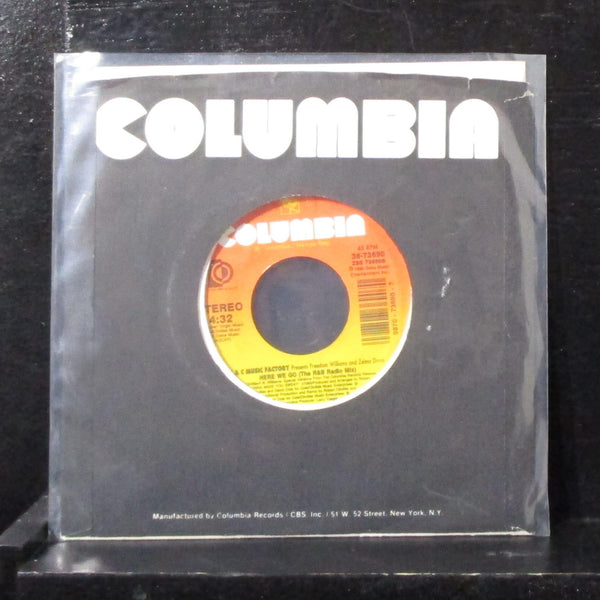 C & C Music Factory - Here We Go 7" VG+ Vinyl 45 Columbia 38-73690 USA 1990 - Shuga Records