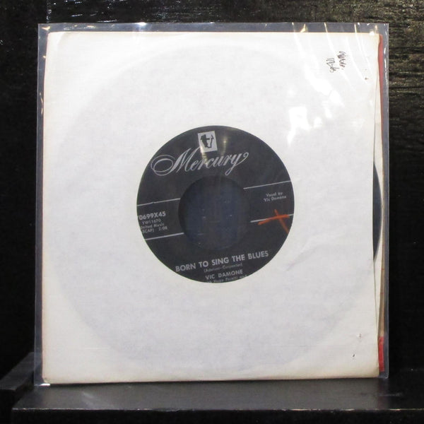 Vic Damone - Por Favor 7" VG+ Vinyl 45 Mercury 70699X45 black label 1955 - Shuga Records