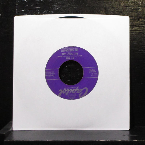 Nat King Cole - A Blossom Fell / If I May 7" VG Vinyl 45 Capitol F3095 USA 1955 - Shuga Records