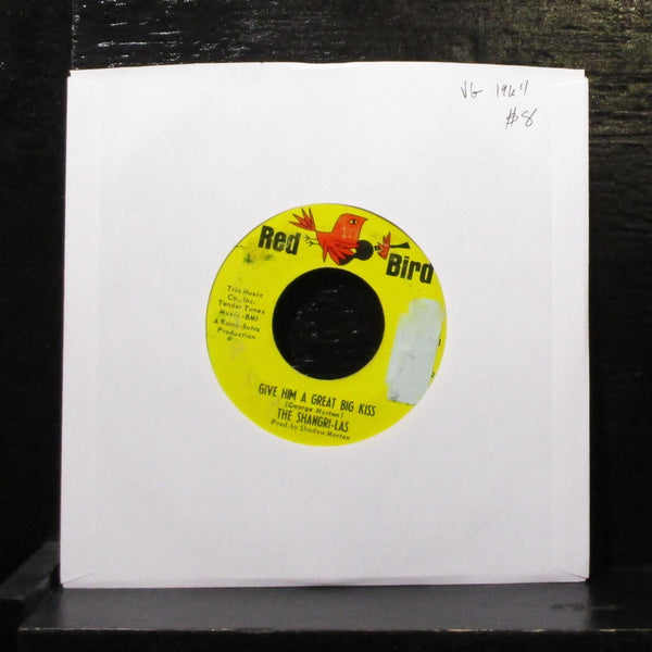 The Shangri-Las - Give Him A Great Big Kiss 7" VG Vinyl 45 RB 10-018 USA 1964 - Shuga Records