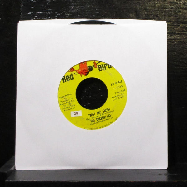 The Shangri-Las - Give Him A Great Big Kiss 7" VG Vinyl 45 RB 10-018 USA 1964 - Shuga Records