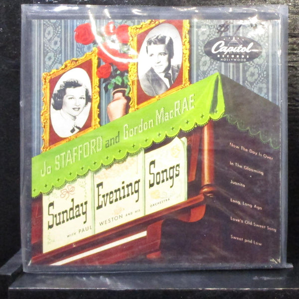 Jo Stafford & Gordon Macrae - Sunday Evening Songs 3 x 7" VG+ Vinyl 45 CCF247 - Shuga Records