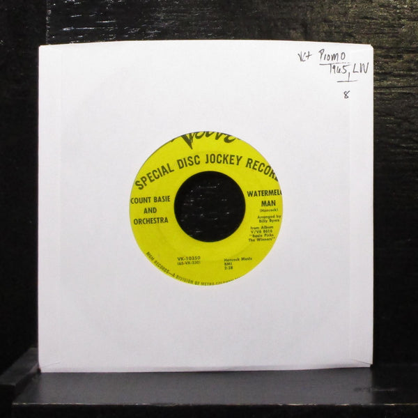 Count Basie - Watermelon Man / My Kind Of Town 7" VG+ Promo Vinyl 45 VK-10350 - Shuga Records
