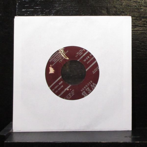 The Manhattans - Sizzle And Crack / Kiki 7" VG+ Vinyl WEB 1082-45 USA 1956 - Shuga Records