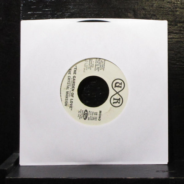 The Crystal Mansion - The Garden Of Love 7" VG+ Promo Vinyl 45 UR 101 USA 1976 - Shuga Records