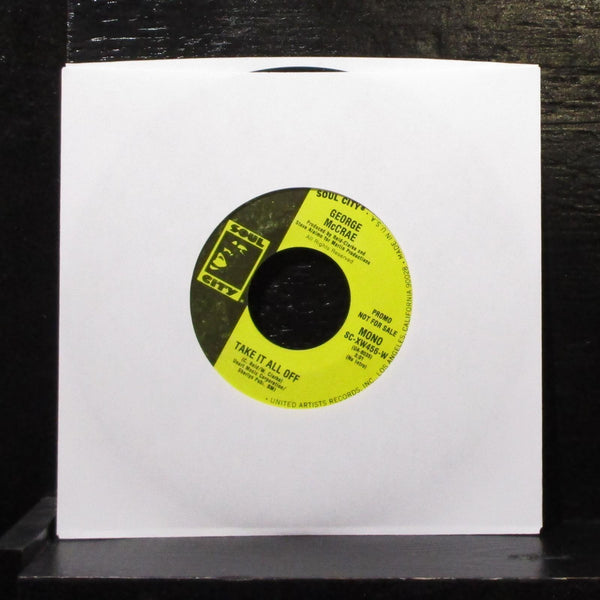 George McCrae - Please Help Me Find My Baby 7" VG+ Promo Vinyl SC-XW456-W - Shuga Records
