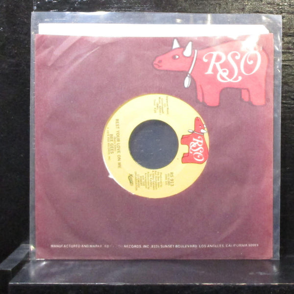 Bee Gees - Too Much Heaven / Rest Your Love On Me 7" VG+ Vinyl 45 RS 913 USA - Shuga Records
