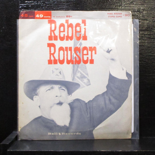 Sam Horn / Elise Britten - Rebel Rouser / Stupid Cupid 7" VG+ Vinyl 45 Bell 90 - Shuga Records