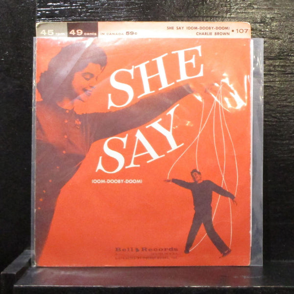 Runners / Treetoppers - Charlie Brown / She Say 7" VG+ Vinyl 45 Bell 107 USA - Shuga Records