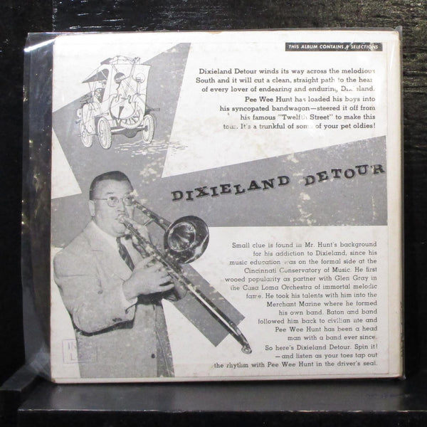 Pee Wee Hunt - Dixieland Detour 2 x 7" VG+ Vinyl 45 Capitol EBF-312 USA - Shuga Records